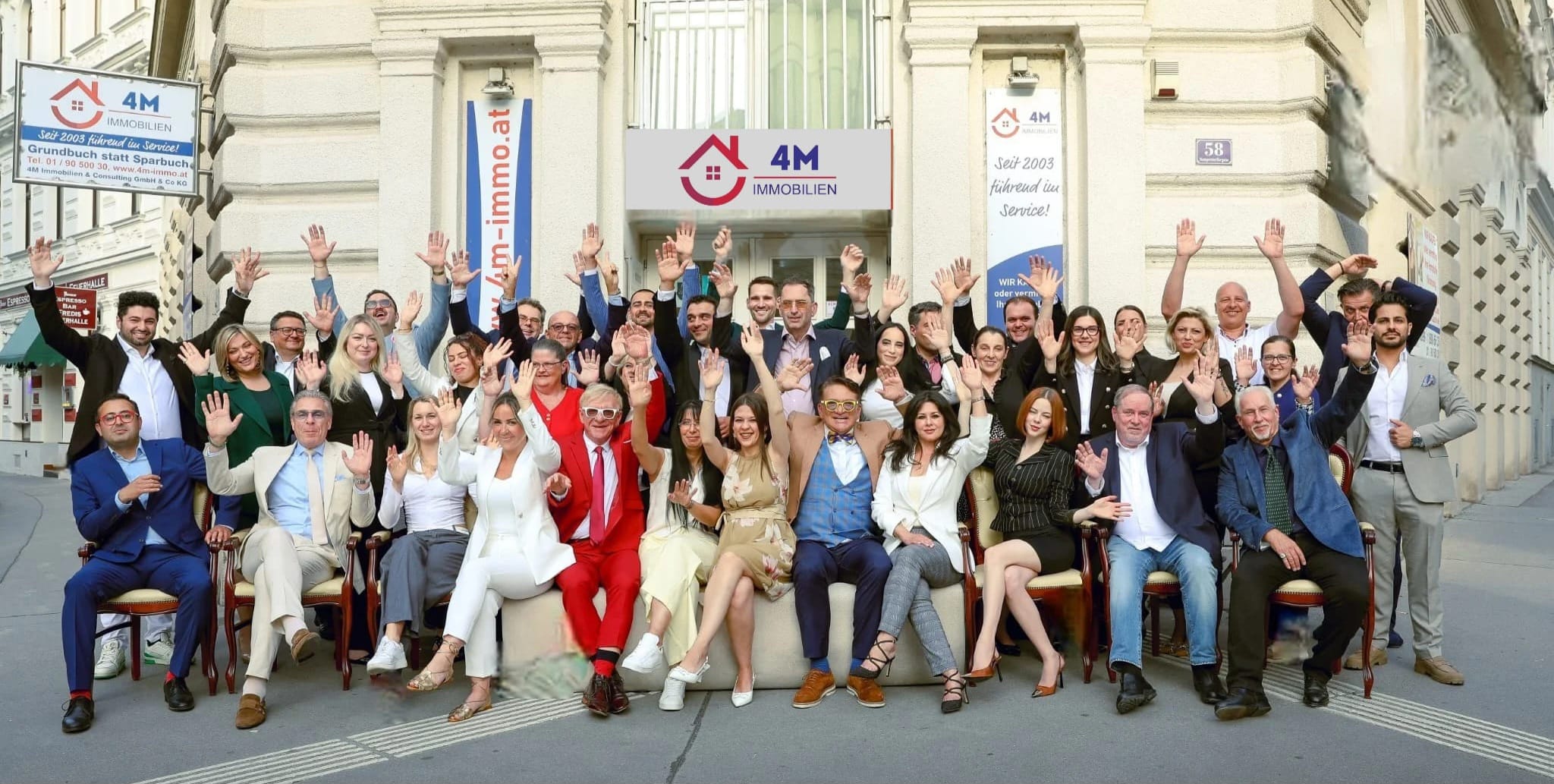 Team von 4M Immobilien
